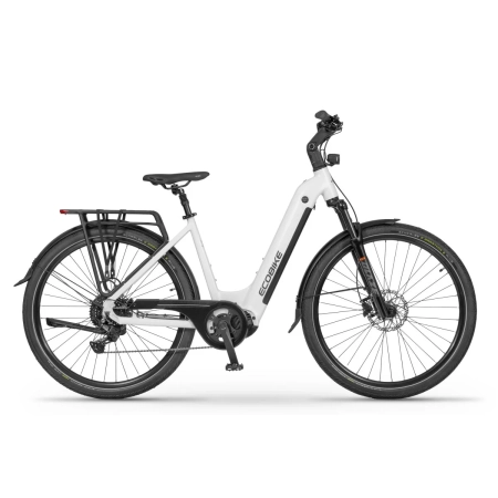 rower elektryczny trekking ecobike lx300 biały bok rowex krapkowice opolskie